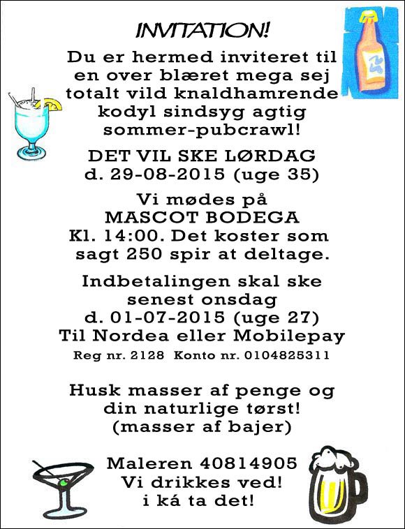 Invitation til Trip de Nørrebronx